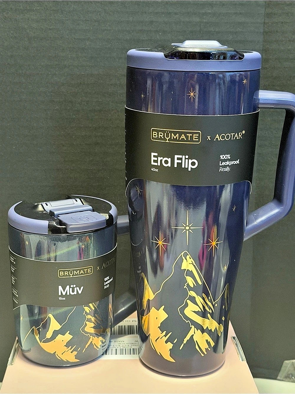 BRUMATE x ACOTAR Era Flip 40oz & Müv 15oz Starfall Set Era Flip & MÜV Star-fall